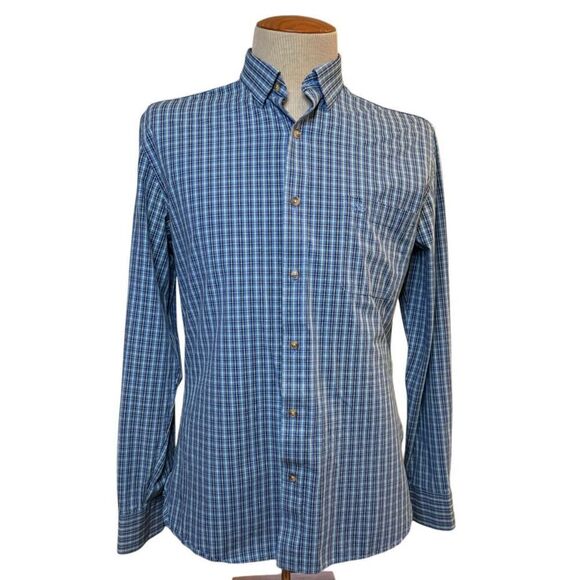 FishHippie Button Down Shirt Sz. M Solace Collection Genuine Waterside Originals - Picture 1 of 8